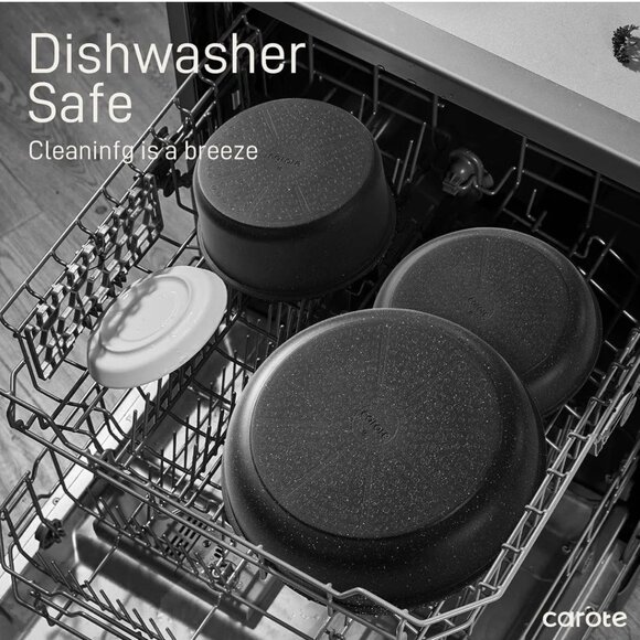 Carote 23pcs Cookware Set | Ceramic Non Stick Pots and Pans | Detachable Handles - Picture 4 of 7